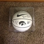 Hawkeye Autographed Basketball