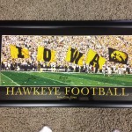 Iowa Football Autographed Print