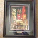 Iowa State Wrestling Autographed Framed Print