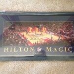 iowa State Fred Hoiberg Autographed Hilton Magic  Framed Print