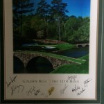 Golf Print Signed