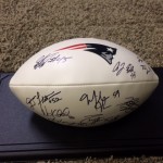 Patriots Signed Football