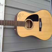 Blake Shelton Autographed Guitar
