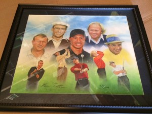 Golf Legends Print