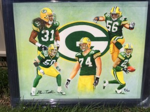 GreenBay Packers Canvas Print