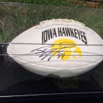Iowa Football Autographed by Jared DeVries