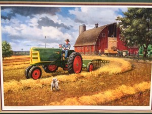 Oliver Twist Tractor Print