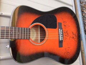 Rascal Flatts Autographed Guitar