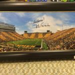 Kinnick Stadium Picture signed by Kirk Ferentz