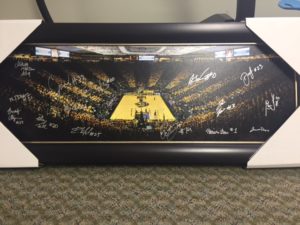 2016 2017 Iowa Mens Basketball Team Signed Print