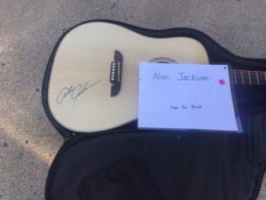 Alan Jackson Signed Guitar
