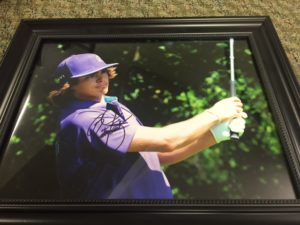 Ricky Fowler Signed Print