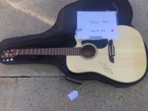 Thomas Rhett Signed Guitar