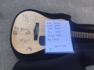 Tree Town Performers Signed Guitar